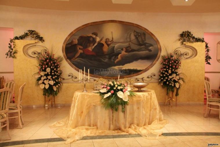 Reggia di Giano - Il tavolo degli sposi