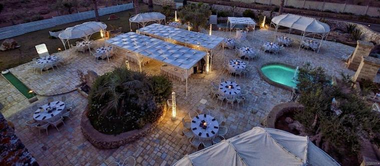 Masseria Tenuta Quintino - Gli esterni per il ricevimento