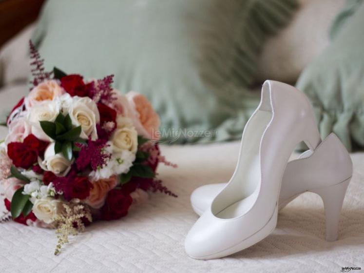 Flora Decor - Bouquet dai toni rosso passione