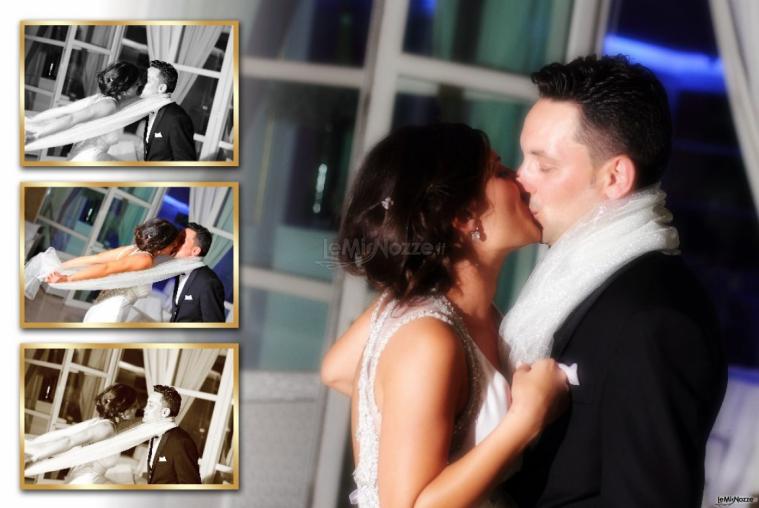 Collage di foto del matrimonio