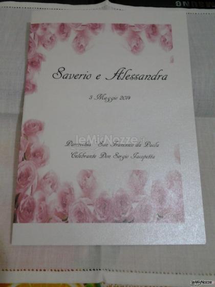 Le Nozze Che Vorrei - Organizzazione libretto messa matrimoni