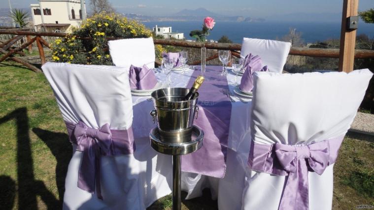 Tavolo per il ricevimento di matrimonio