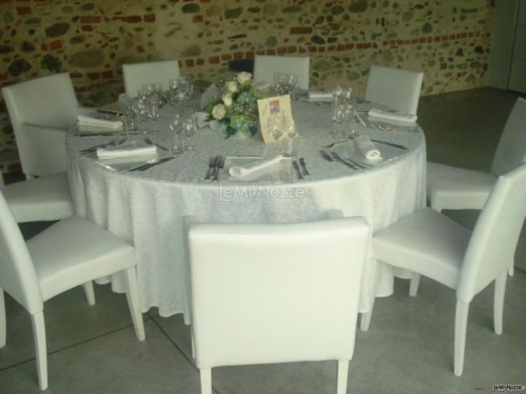 Addobbo per la location di matrimonio