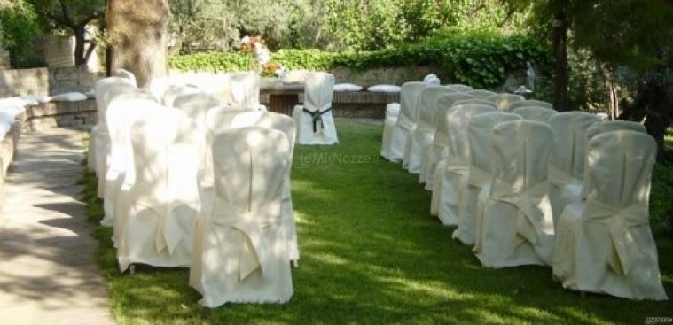 Celebrazione del rito nella location di matrimonio