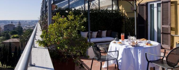 Terrazza privata su Roma