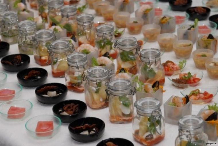 Antipasti per il ricevimento di matrimonio