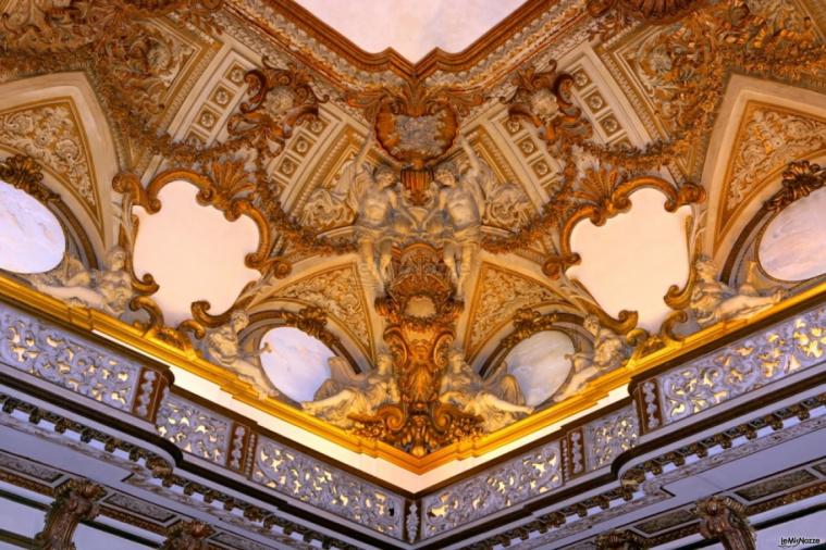 Affreschi all'interno delle sale