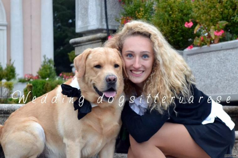 Con theo a Ville Ponti - Wedding dogsittervarese