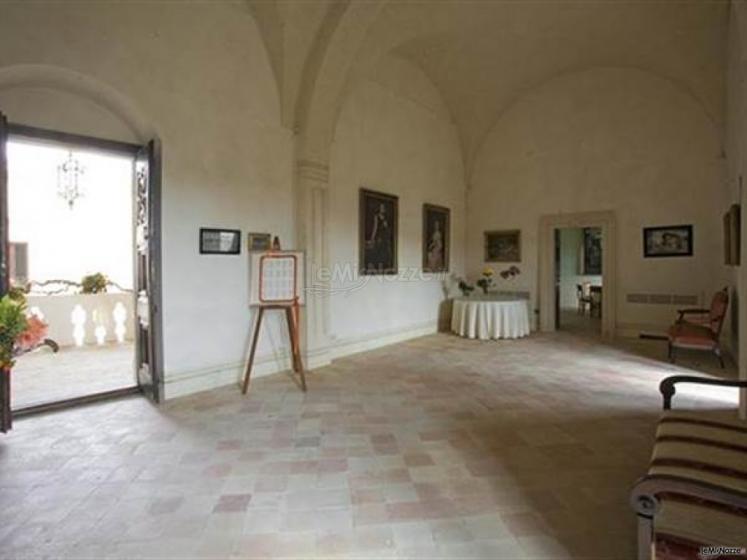 Sala d'accoglienza del Palazzo