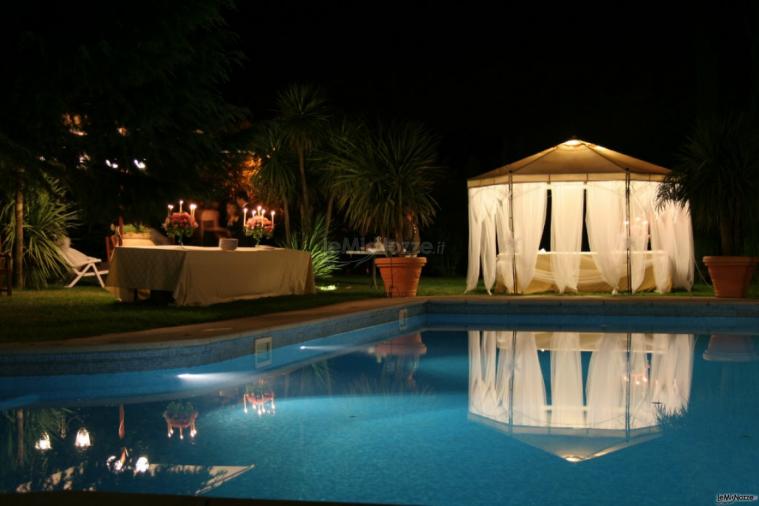 Gazebo illuminato