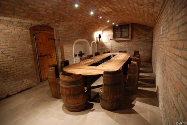 Cantina della location di nozze