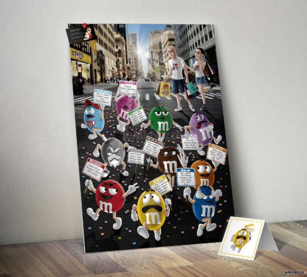 Tableau de mariage e segnatavolo_Dario Noli Art Web