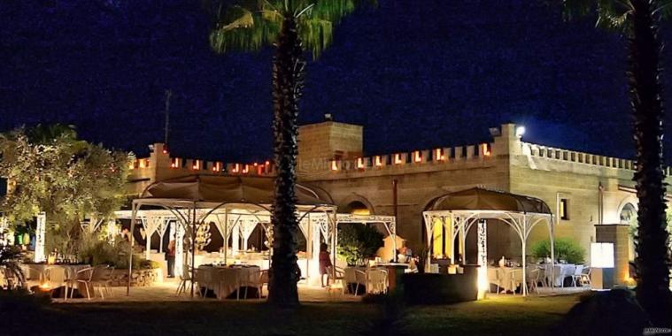Masseria Tenuta Quintino - Prospetto di notte