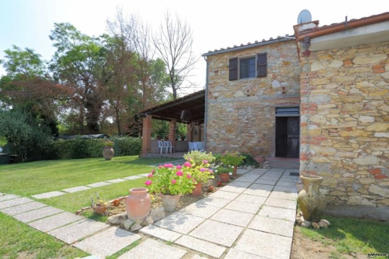Casolare per matrimoni in Toscana