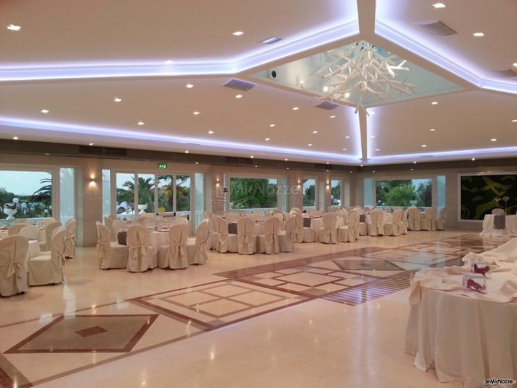 Casale Santa Lucia - Sala interna per il ricevimento di matrimonio
