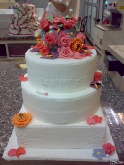 Flowers cake