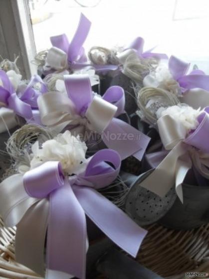 Bomboniere stile country chic per il matrimonio