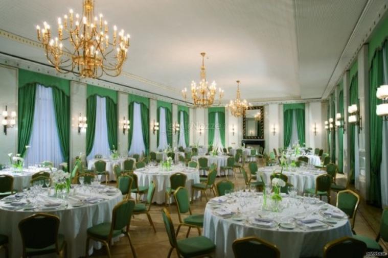 Sala ricevimenti dell' Hotel Quirinale