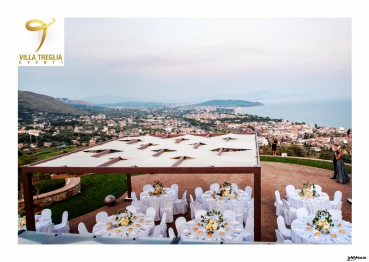 Matrimonio con veduta... Villa Treglia