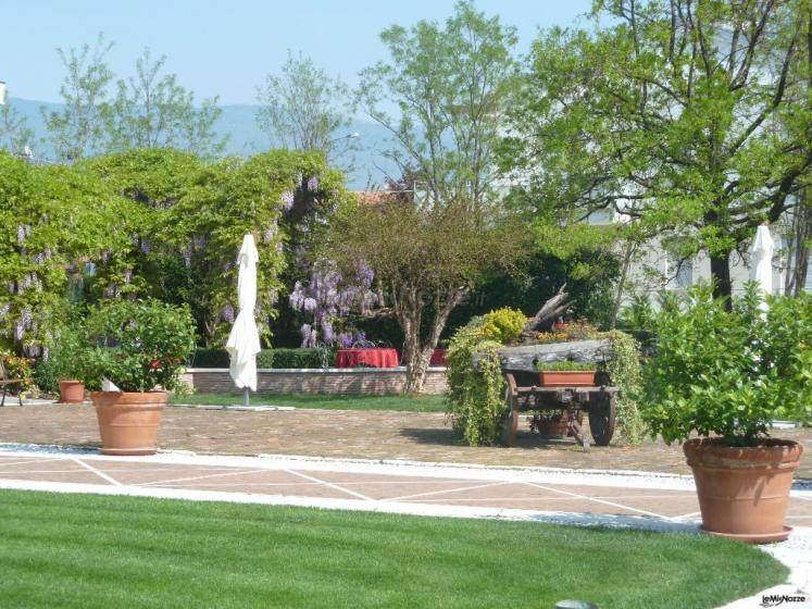 Particolare del giardino