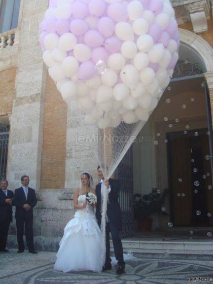 Palloncini uscita chiesa