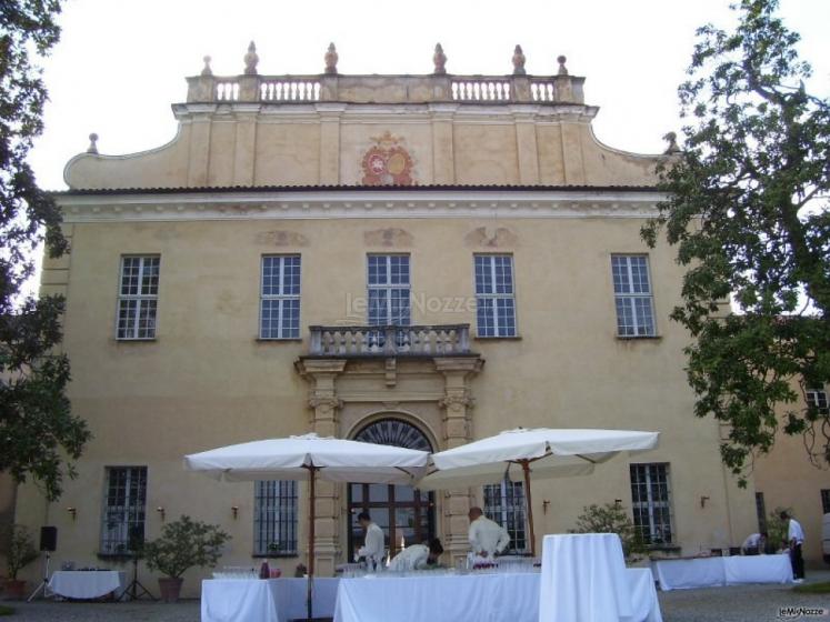 Ricevimento di matrimonio in un castello