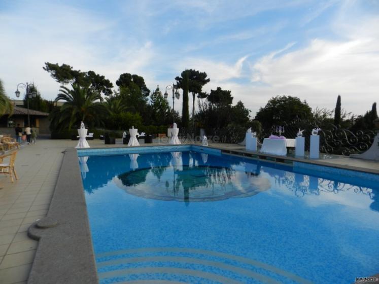 Piscina per il matrimonio