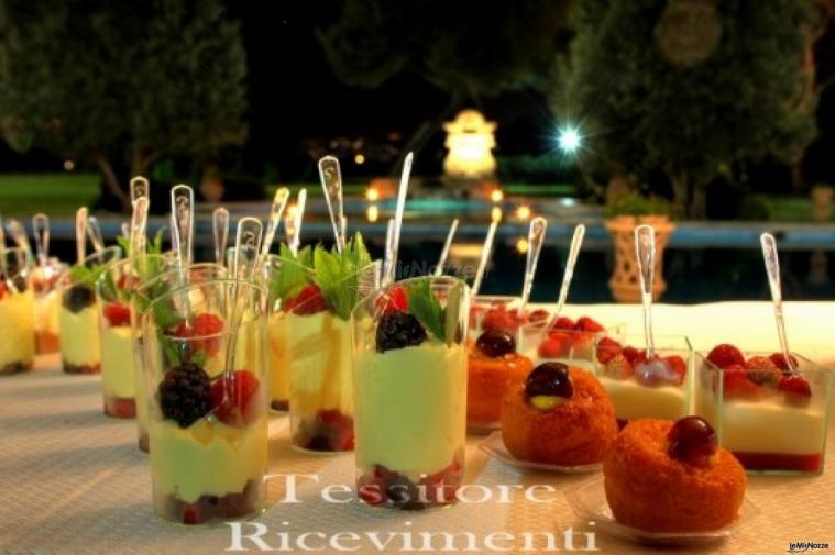 Particolare dei dolci per le nozze