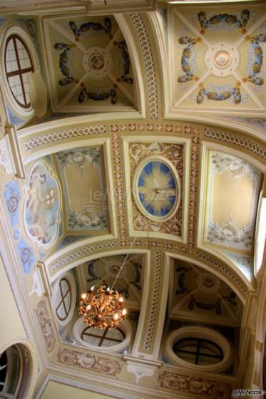 particolare del soffitto