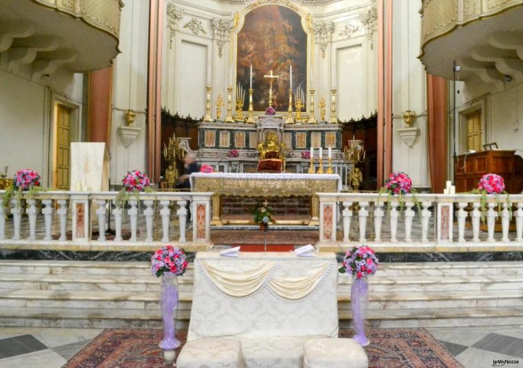 Allestimento della chiesa