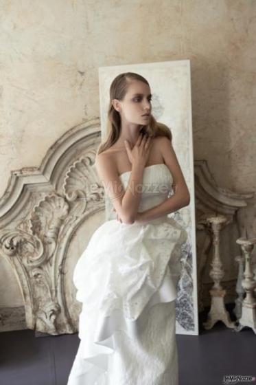 Abito da sposa dalla linea originale