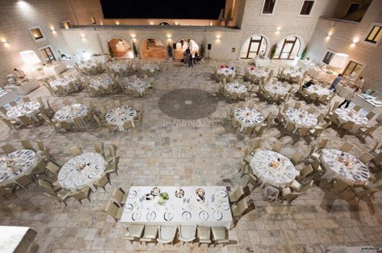 Masseria Caselli - Matrimonio serale in corte