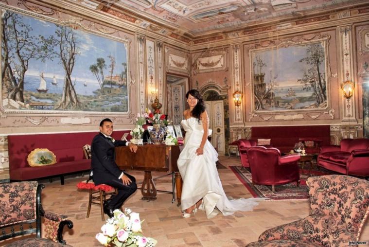 Sala interna della villa