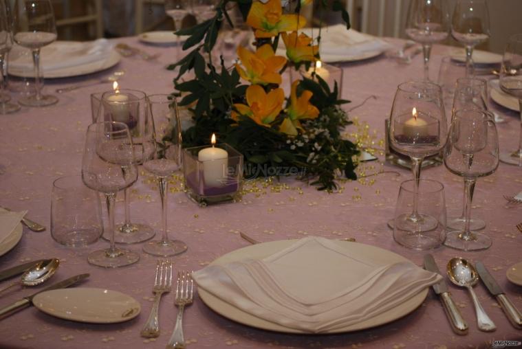 Mise en place per le nozze