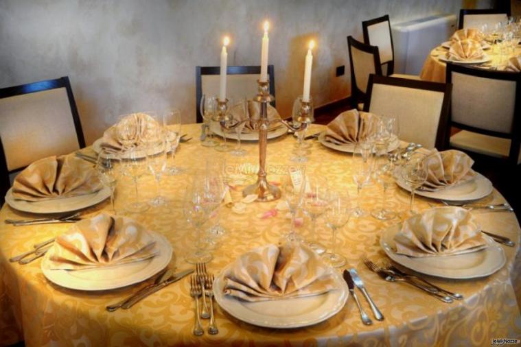Baglio Rakali - Mise en place nella sala interna della villa