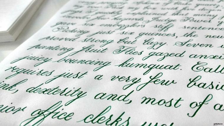 Silvia Raimondi Calligrafia - Testi