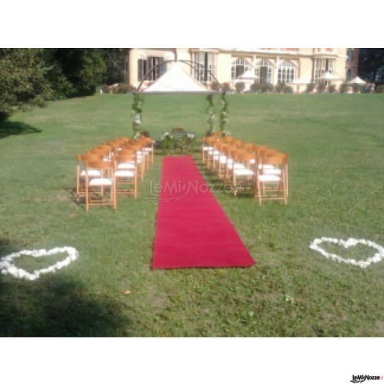 Allestimento cerimonia civile