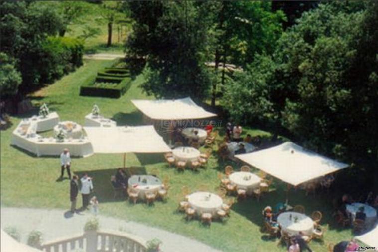 Ricevimento in giardino