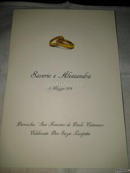 Le Nozze Che Vorrei - Libretto messa per matrimoni a Catanzaro