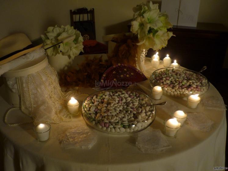 Wedding Planner - Tavolo dei confetti in stile Hollywood