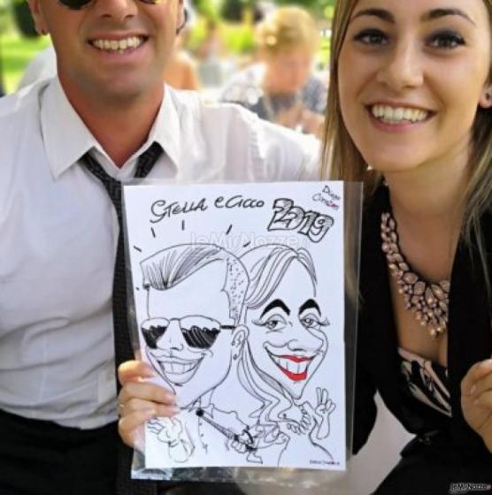 Caricaturista Diego Corazon - L'intrattenimento dal vivo