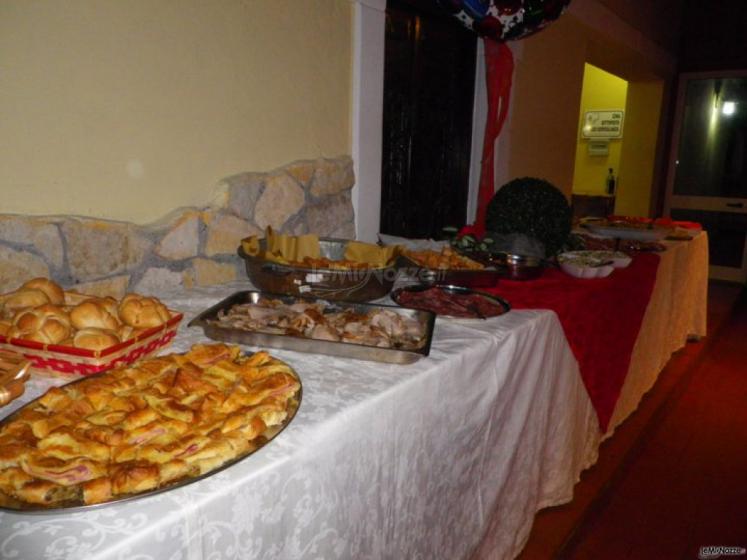Casale de Sole - Antipasti di nozze serviti in veranda