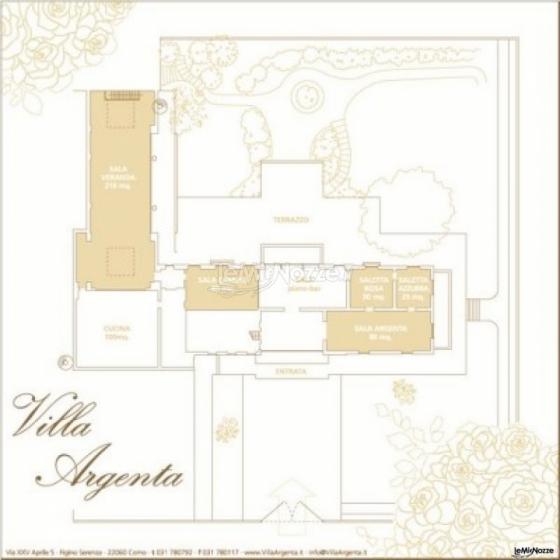 Ricevimento di matrimonio nel giardino della location