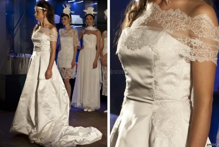 Abiti da sposa realizzati dalla stilista Cristina Rocca