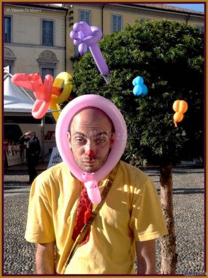 La testa... nel pallone... Clown Wachoo Wachoo