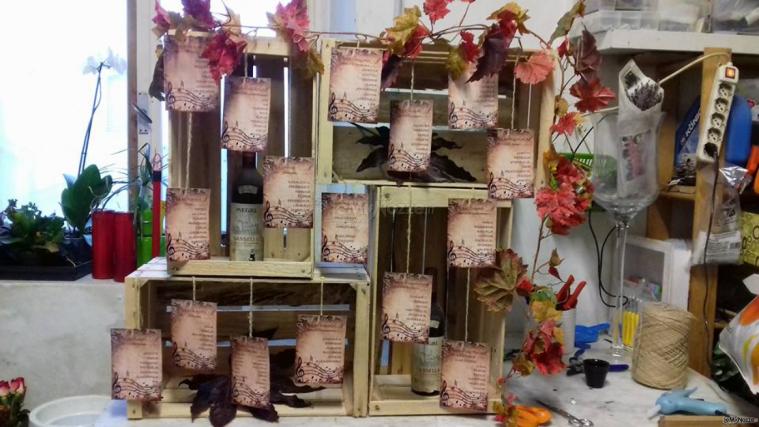 Flor de lis - Tableau mariage personalizzati