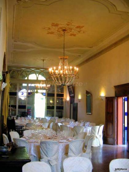 Ricevimento di matrimonio all'interno della Villa