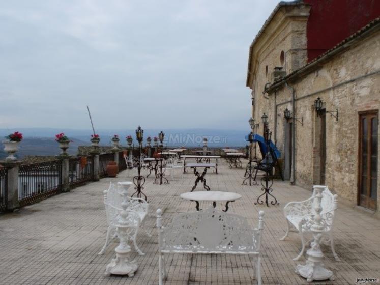 Palazzo Baronale Tozzi - Terrazza per banchetti nuziali