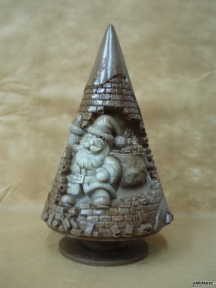 Albero di Natale di cioccolato personalizzato
