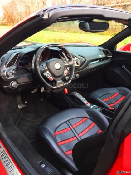 Supercarforyou - Ferrari 488 spyder interni